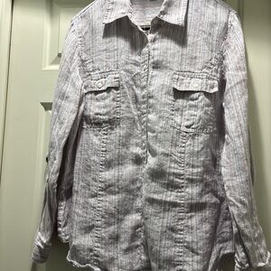 Coldwater Creek Striped Blouse size 1X-18
